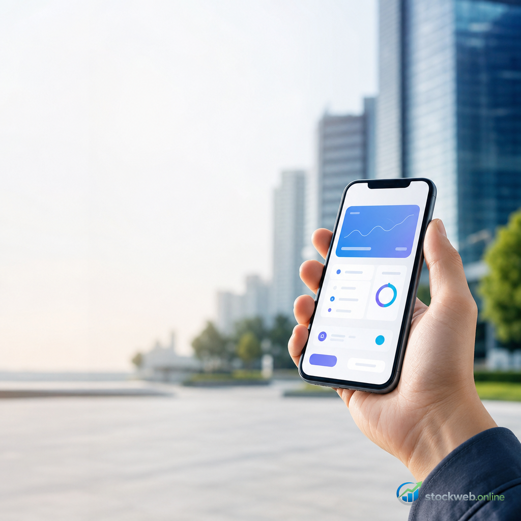 Imagen de stock gratis para pagina web de app movil