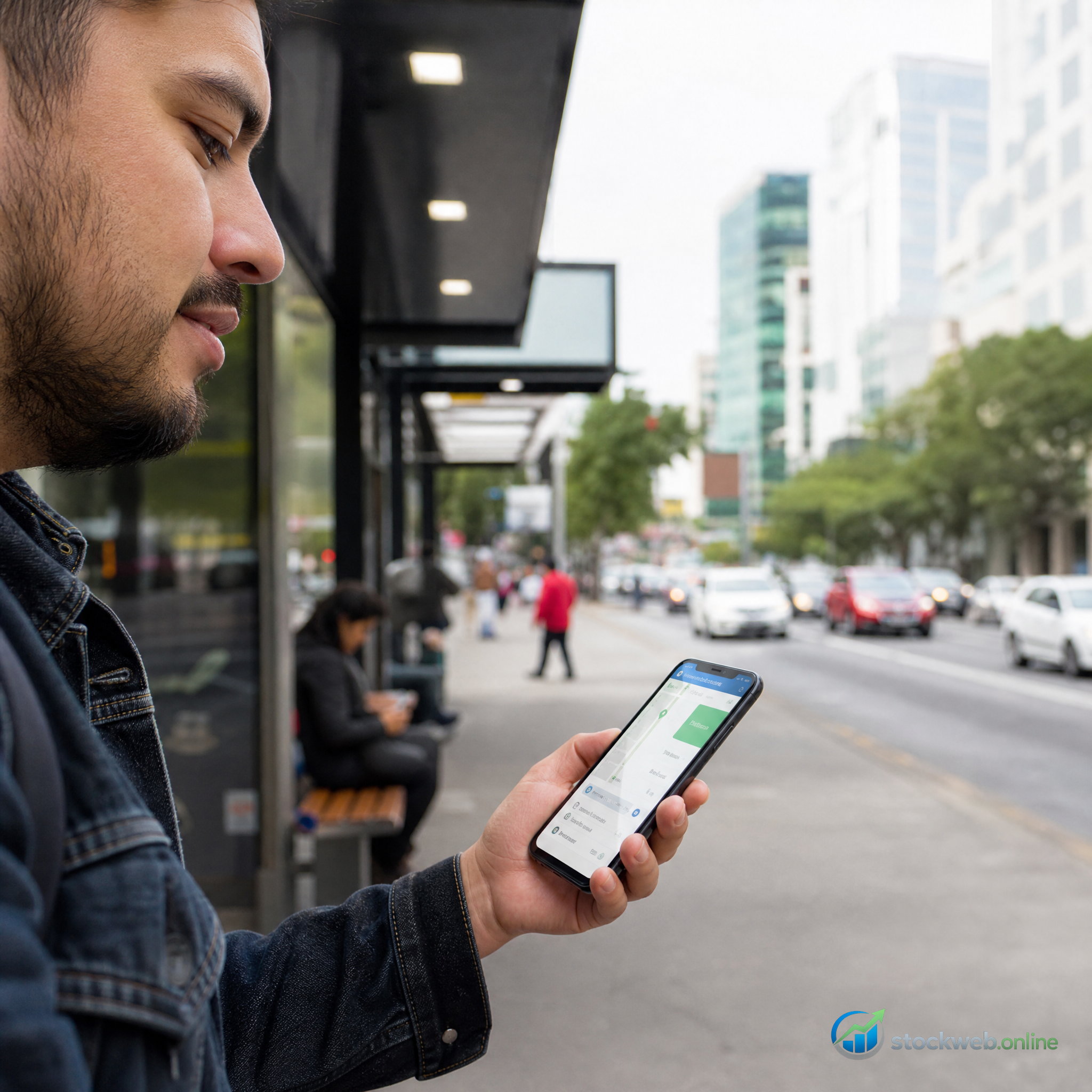 Imagen ultra HD para app movil de servicios urbanos