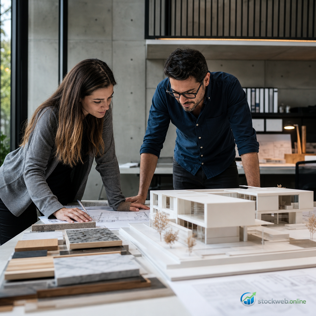 Imagen IA para estudio de arquitectura en hero principal 003