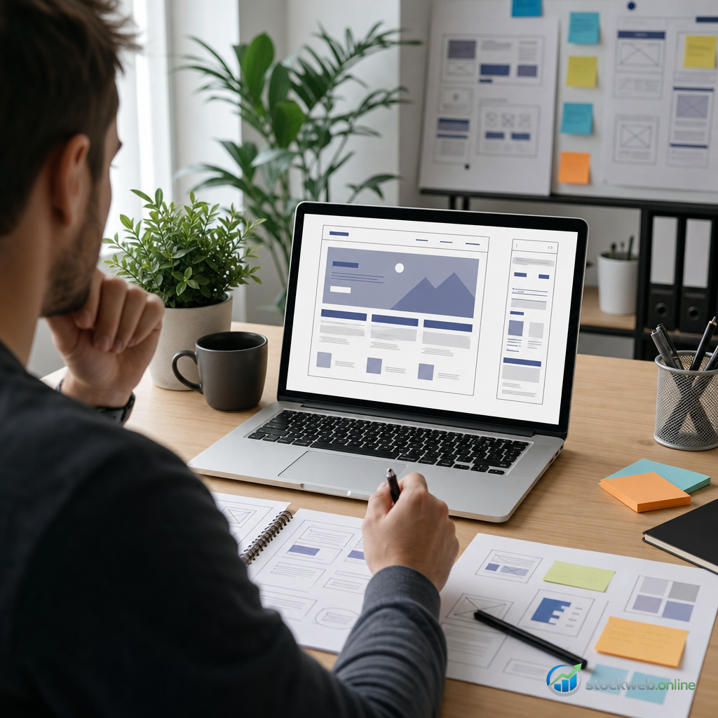 Imagen IA para blog SEO de paginas web
