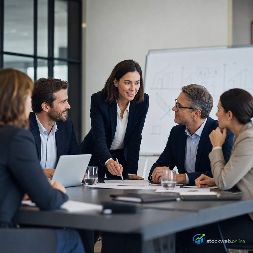 Imagen IA para consultoria de crecimiento empresarial