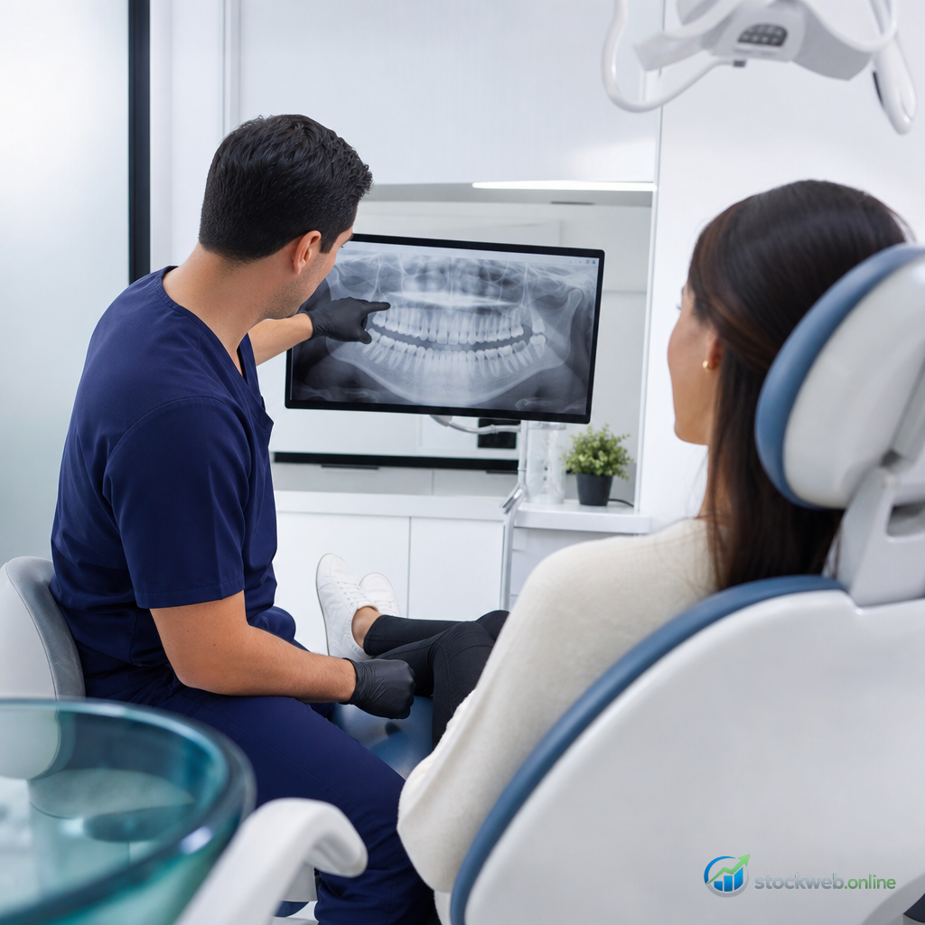 Imagen IA para clinica dental moderna en blog SEO 133