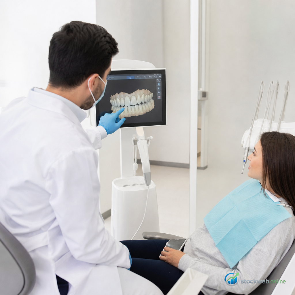 Imagen IA para clinica dental moderna en seccion de beneficios 040
