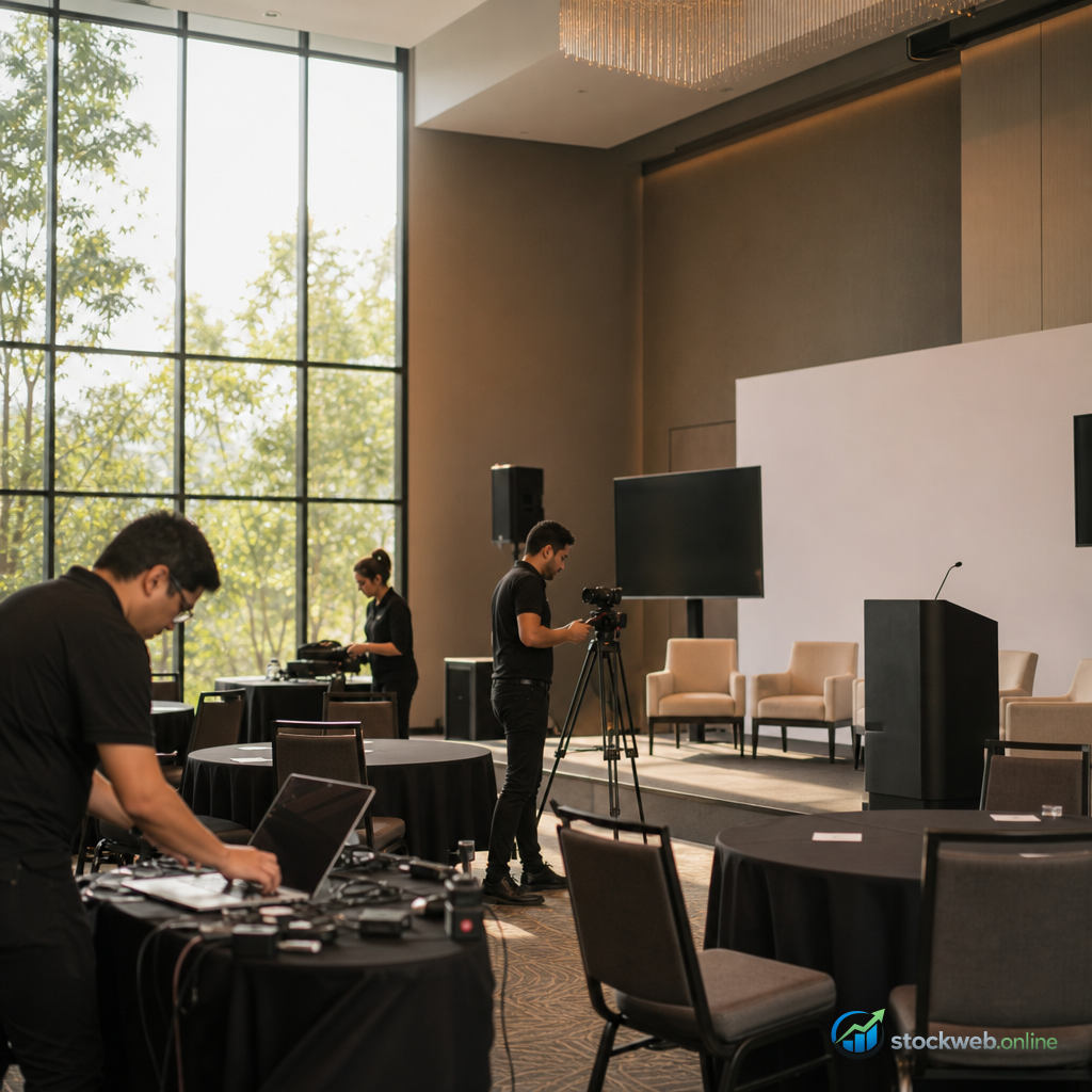 Imagen IA para eventos corporativos en hero principal 013