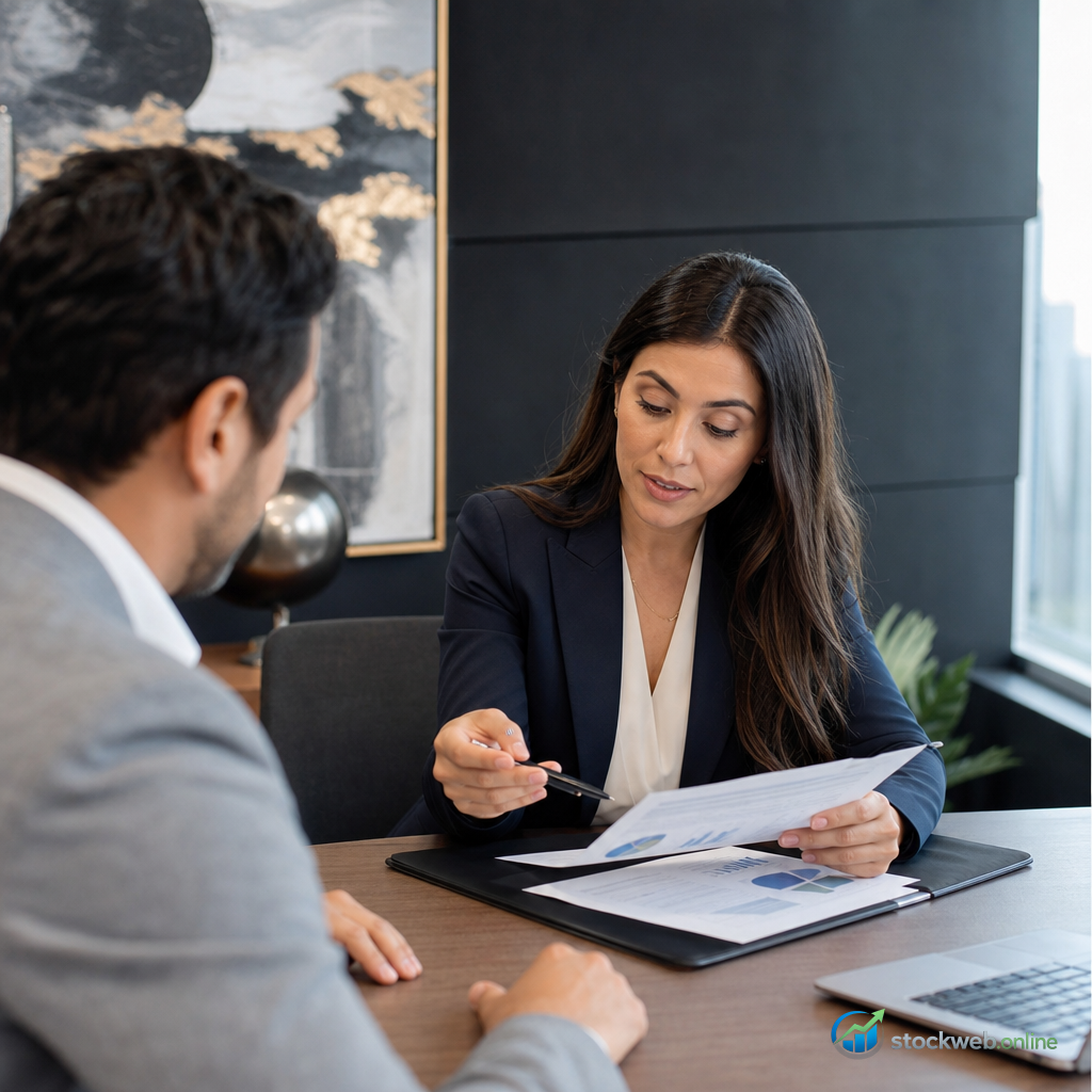 Imagen IA para asesoria financiera en seccion de beneficios 045