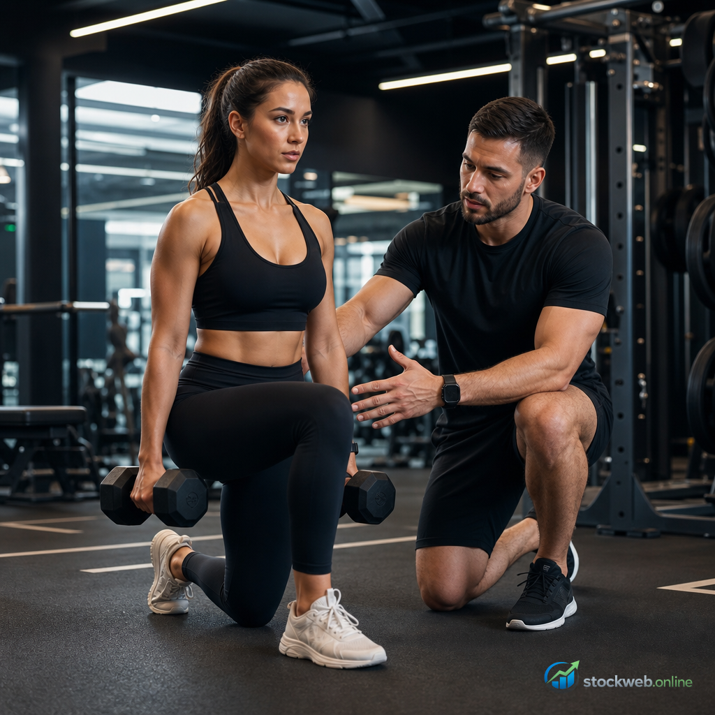 Imagen IA para membresia fitness premium