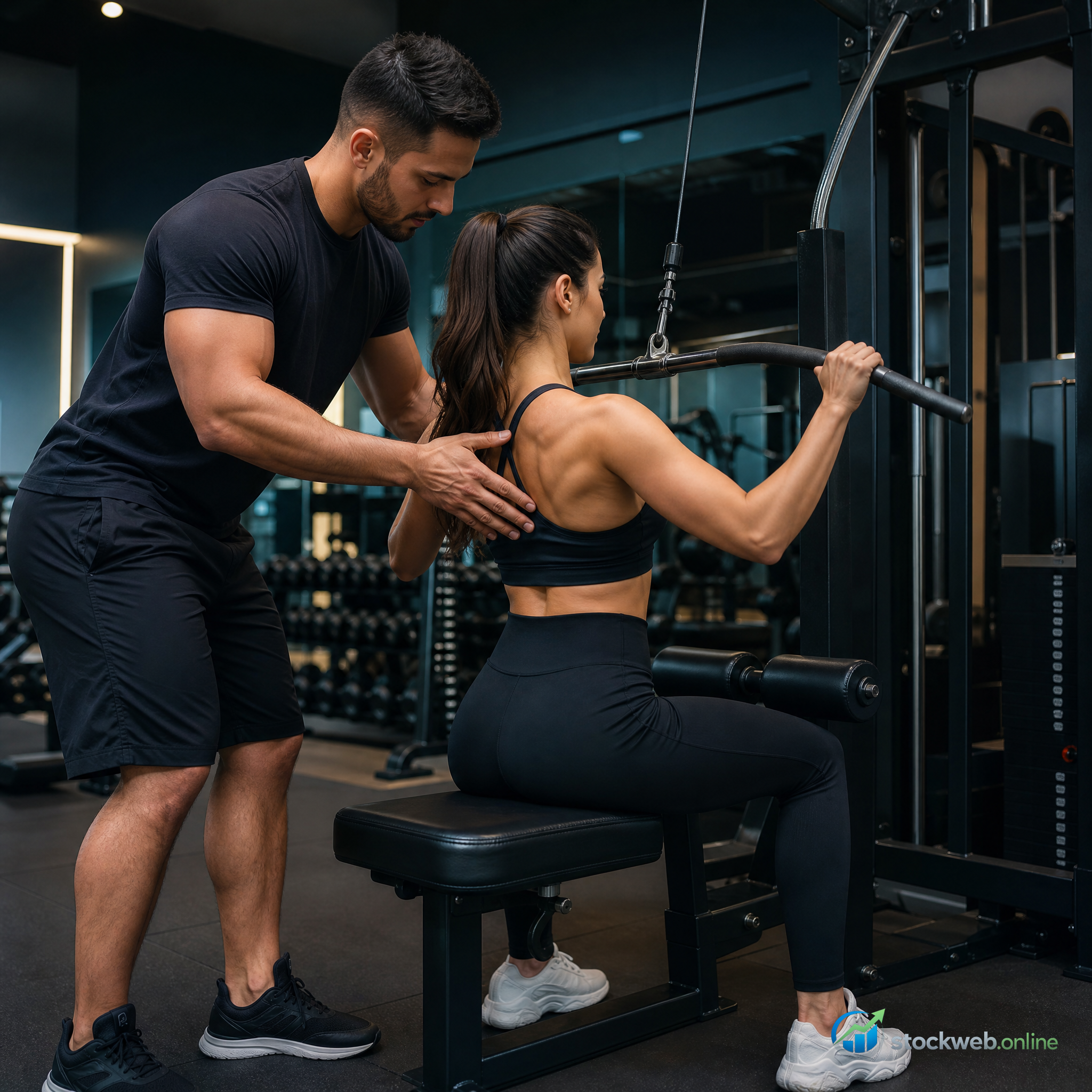 Imagen ultra HD para entrenamiento personalizado fitness
