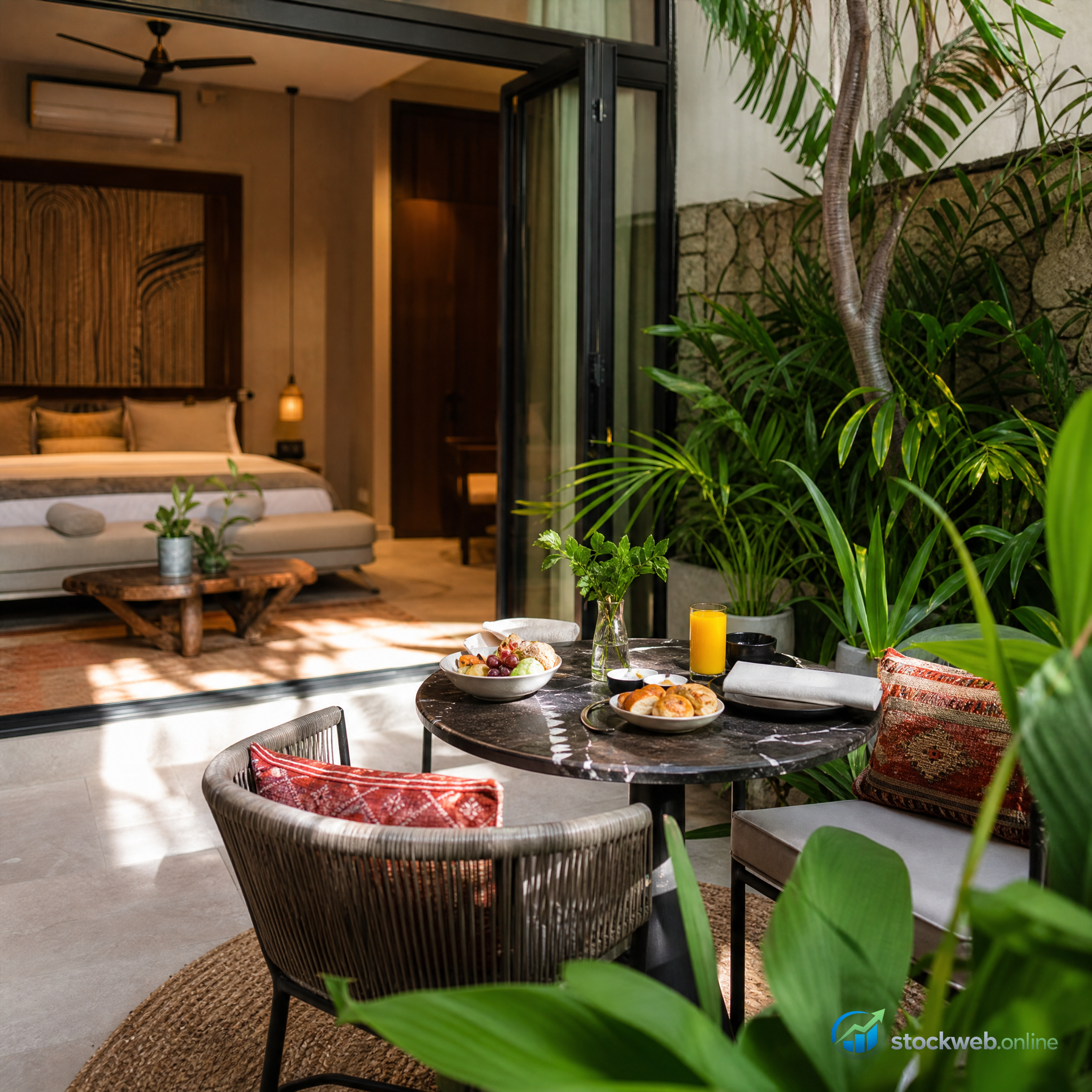 Imagen ultra HD para hotel boutique con desayuno local