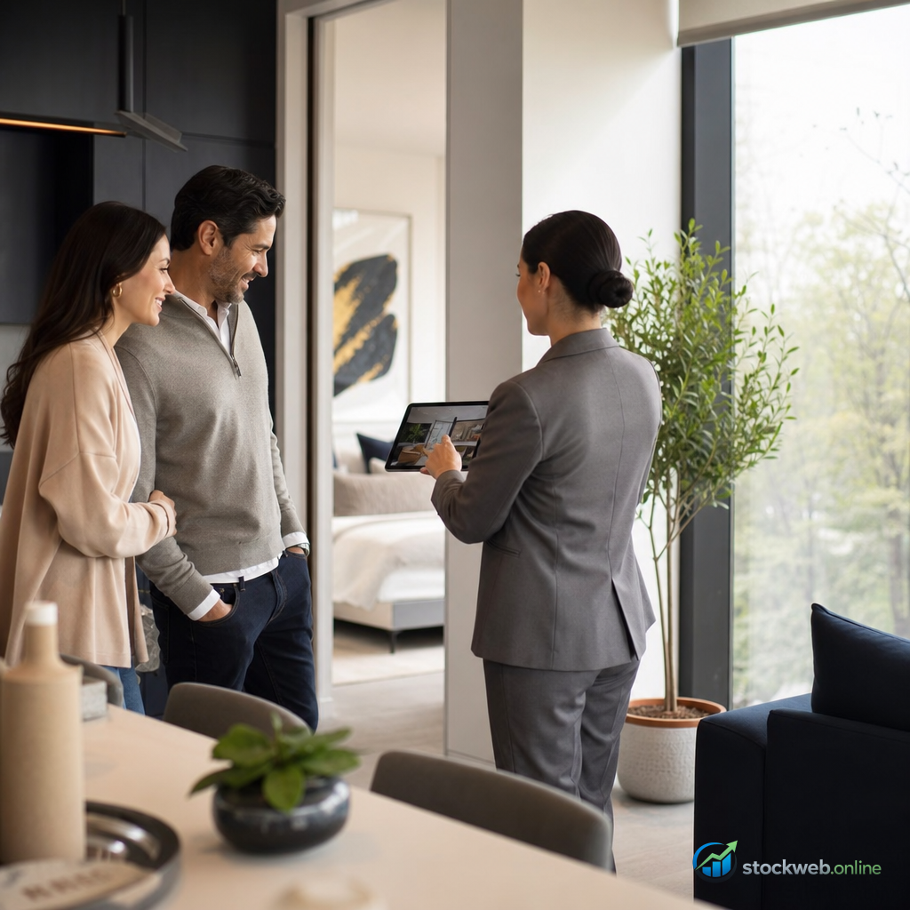 Imagen IA para inmobiliaria premium en seccion de beneficios 048