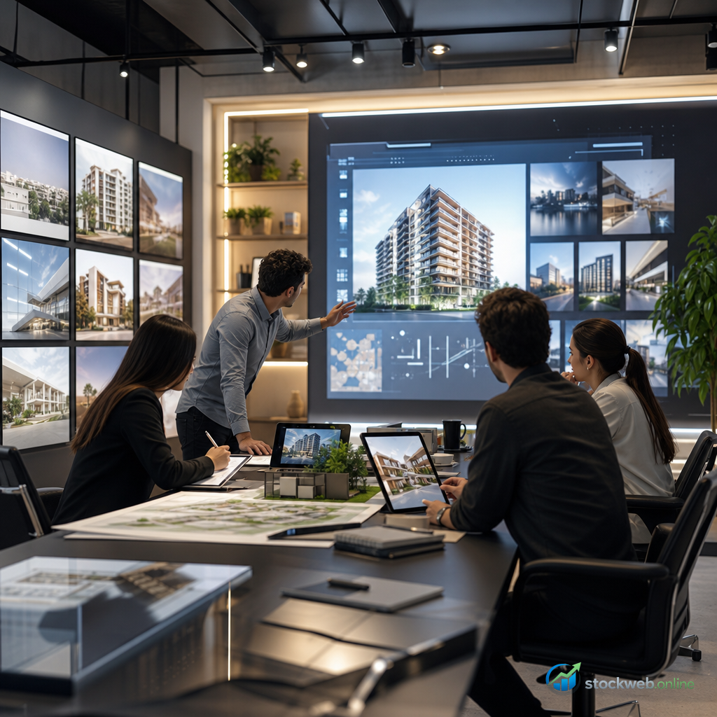 Imagen IA para campanas de preventa inmobiliaria