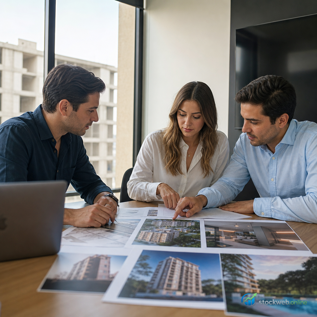 Imagen IA para marketing inmobiliario en banner de servicio 112