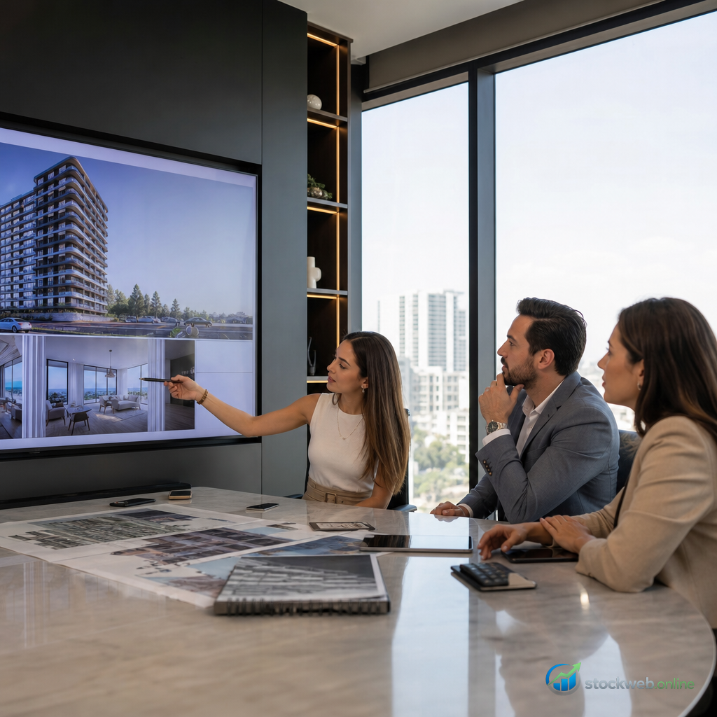 Imagen IA para marketing inmobiliario en seccion de beneficios 050