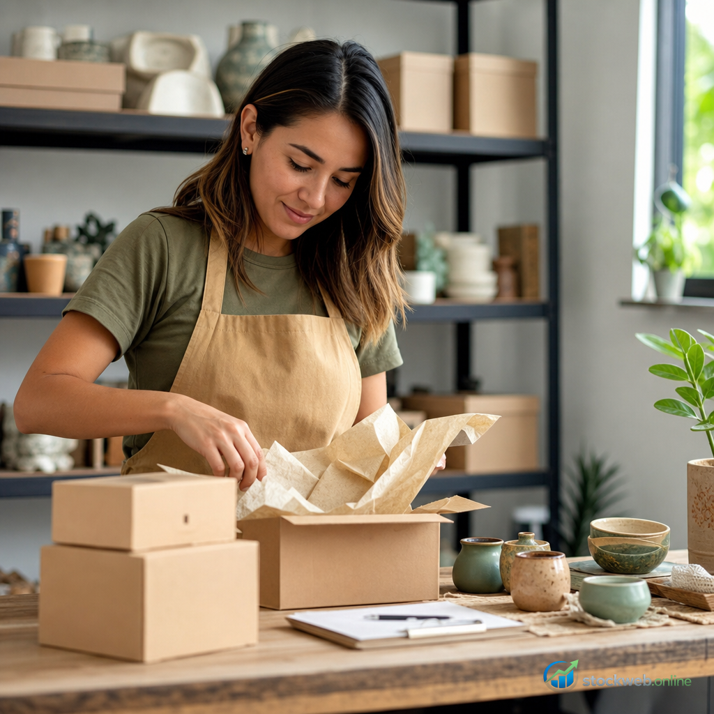 Imagen IA para marketplace de productos locales en banner de servicio 113