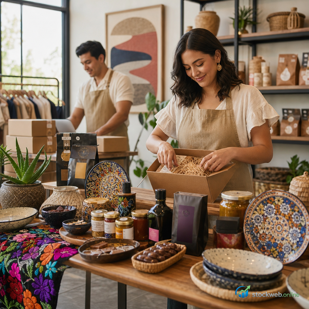 Imagen IA para marketplace de productos mexicanos