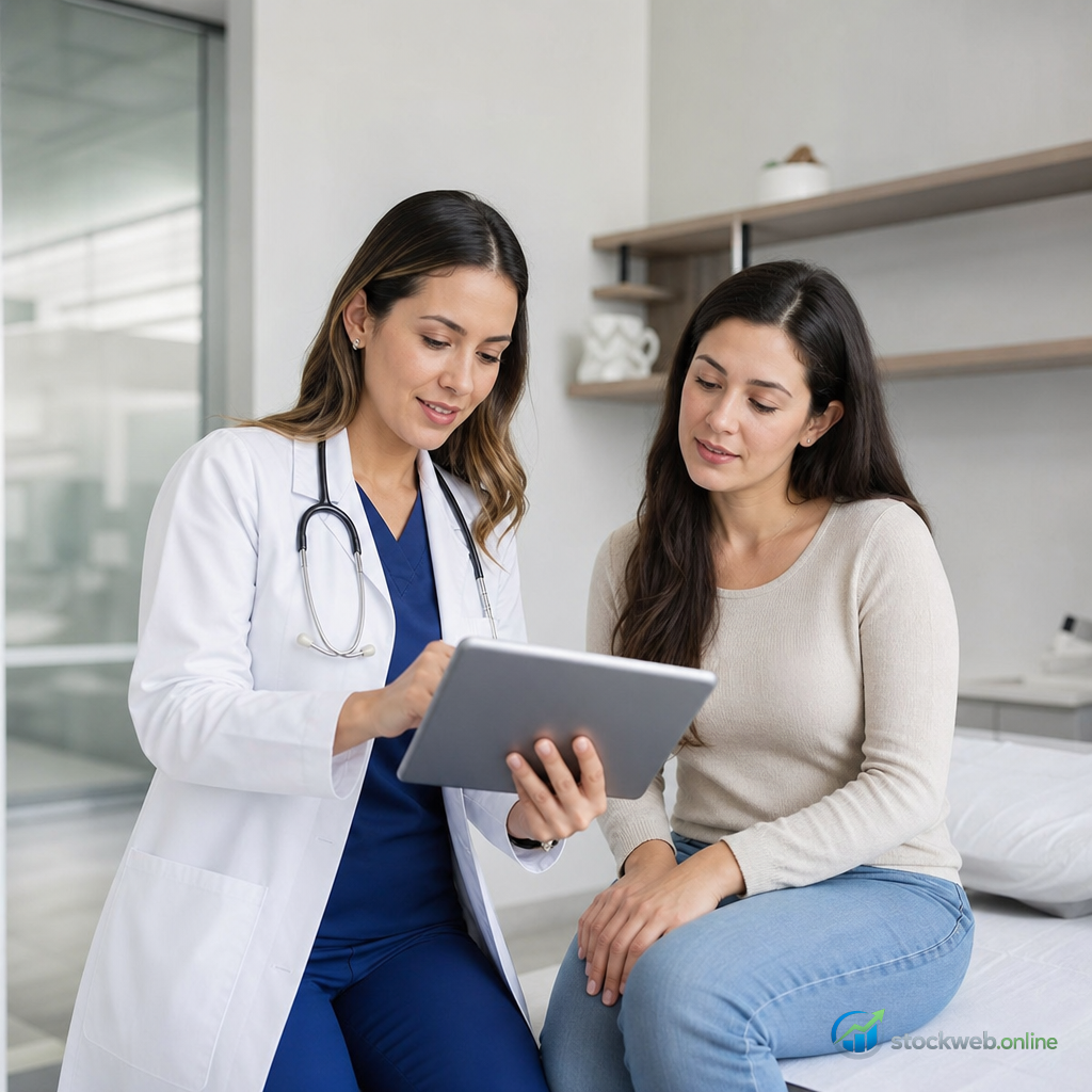 Imagen IA para clinica medica moderna en hero principal 021