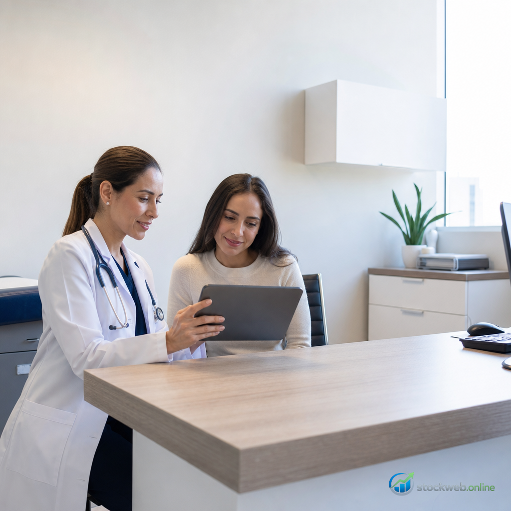 Imagen IA para clinica medica moderna en seccion de beneficios 052