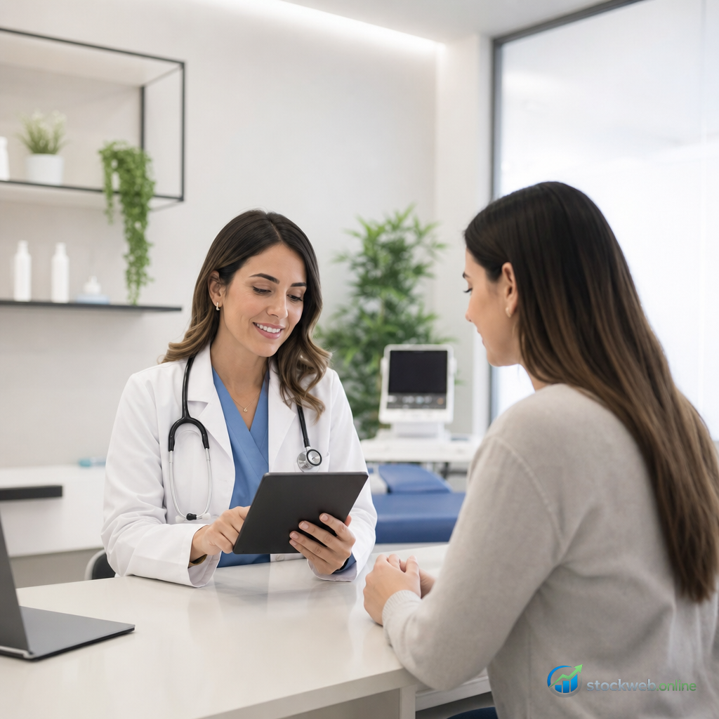 Imagen IA para consulta medica digital en Mexico