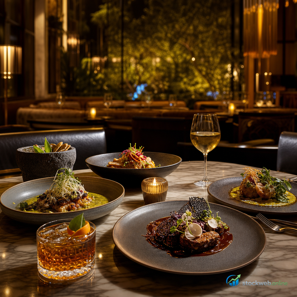 Imagen IA para restaurante elegante en México