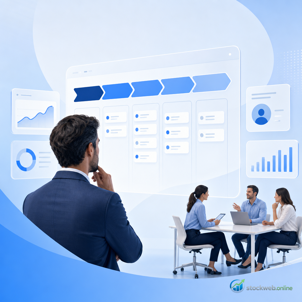 Imagen IA para plataforma SaaS de ventas