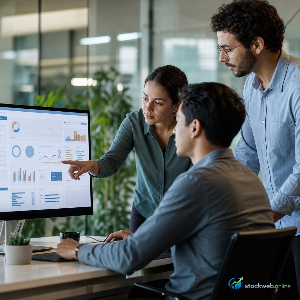 Imagen IA para software SaaS en seccion de beneficios 055