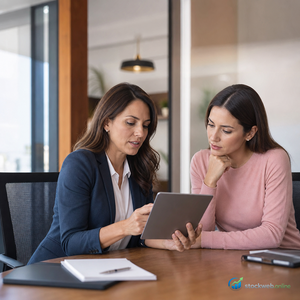 Imagen IA para asesoria de seguros en landing page de conversion