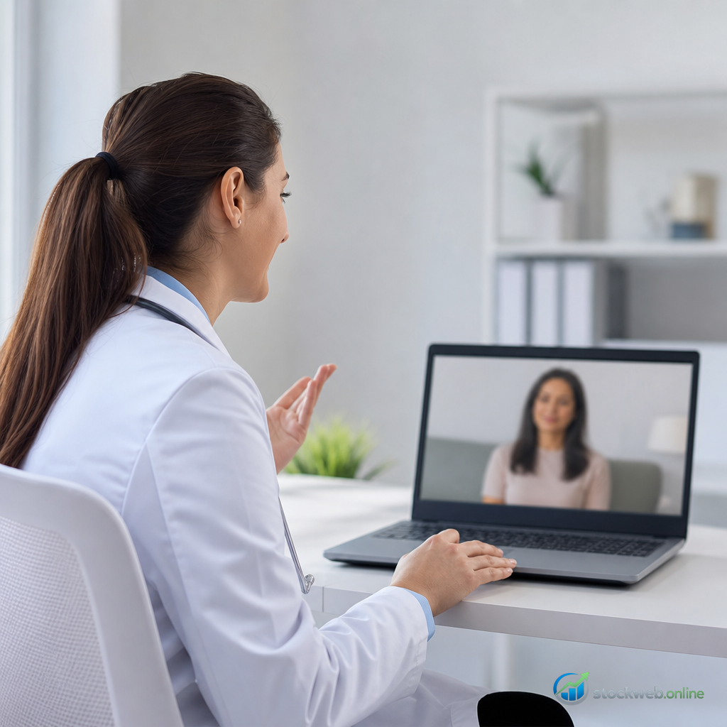 Imagen de stock gratis para pagina web de telemedicina