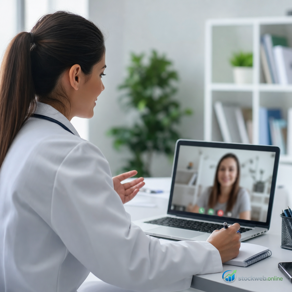 Imagen de stock gratis para pagina web de telemedicina